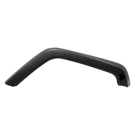 Geared2Golf Left Hand Rear Fender without Flare for 2007-2018 Wranger, Textured Black GE1823529